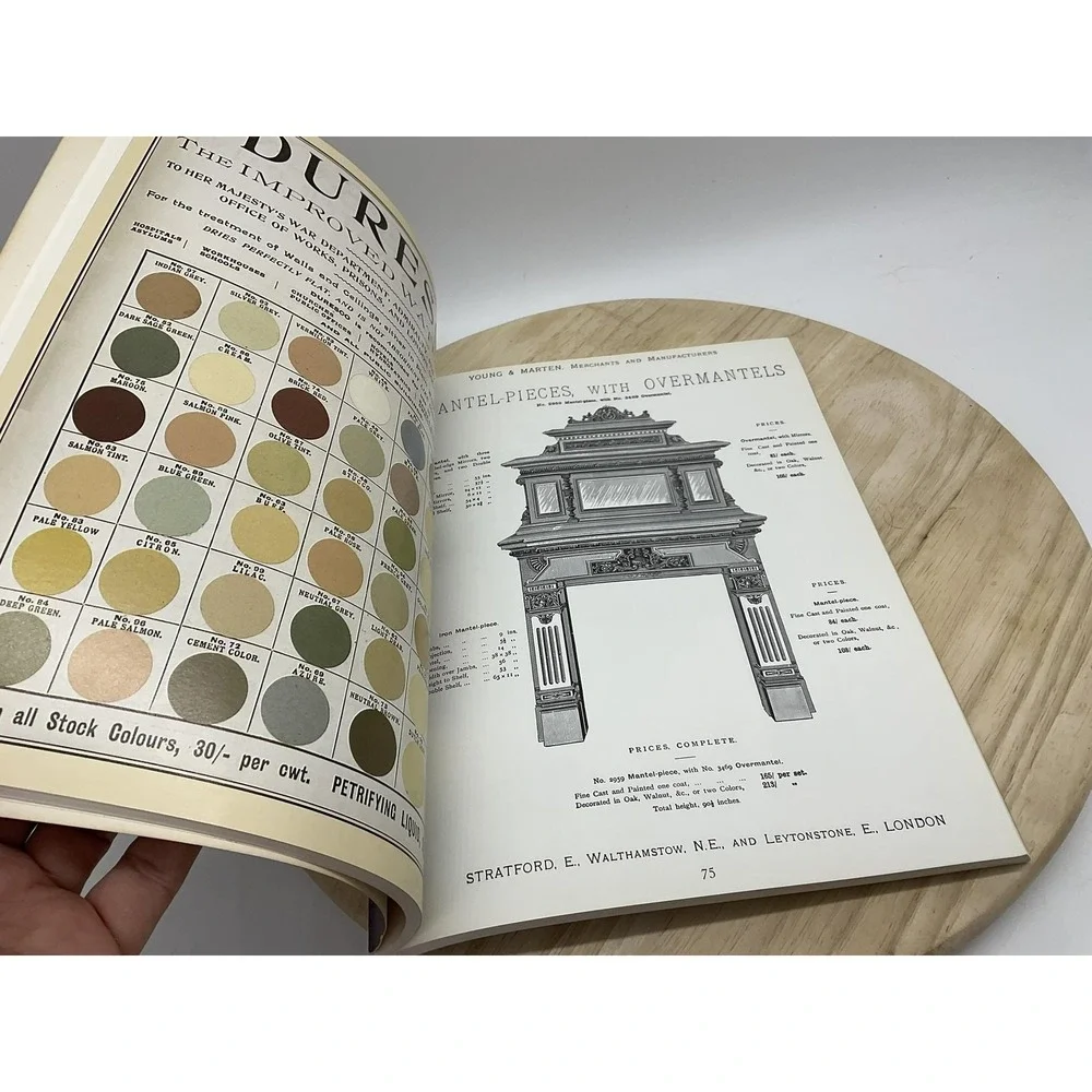 Vintage Victorian House Catalogue Howell Sterling Illustrated PB Fixtures